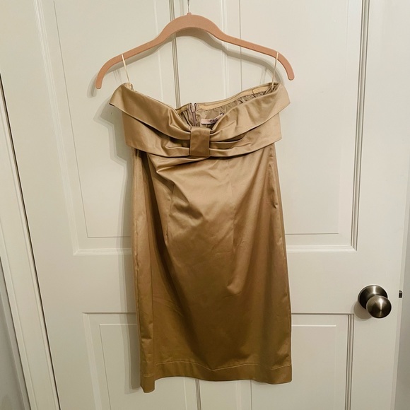 RED VALENTINO Strapless Bow Dress - Picture 5 of 7